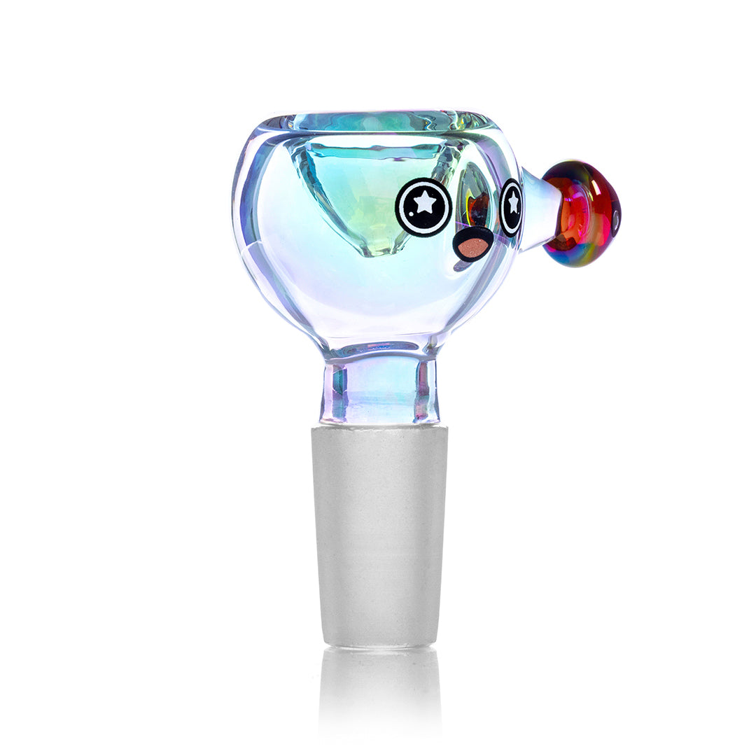 Hemper Trippy Shroom Bong Bowl - 14mm Male 🍄
