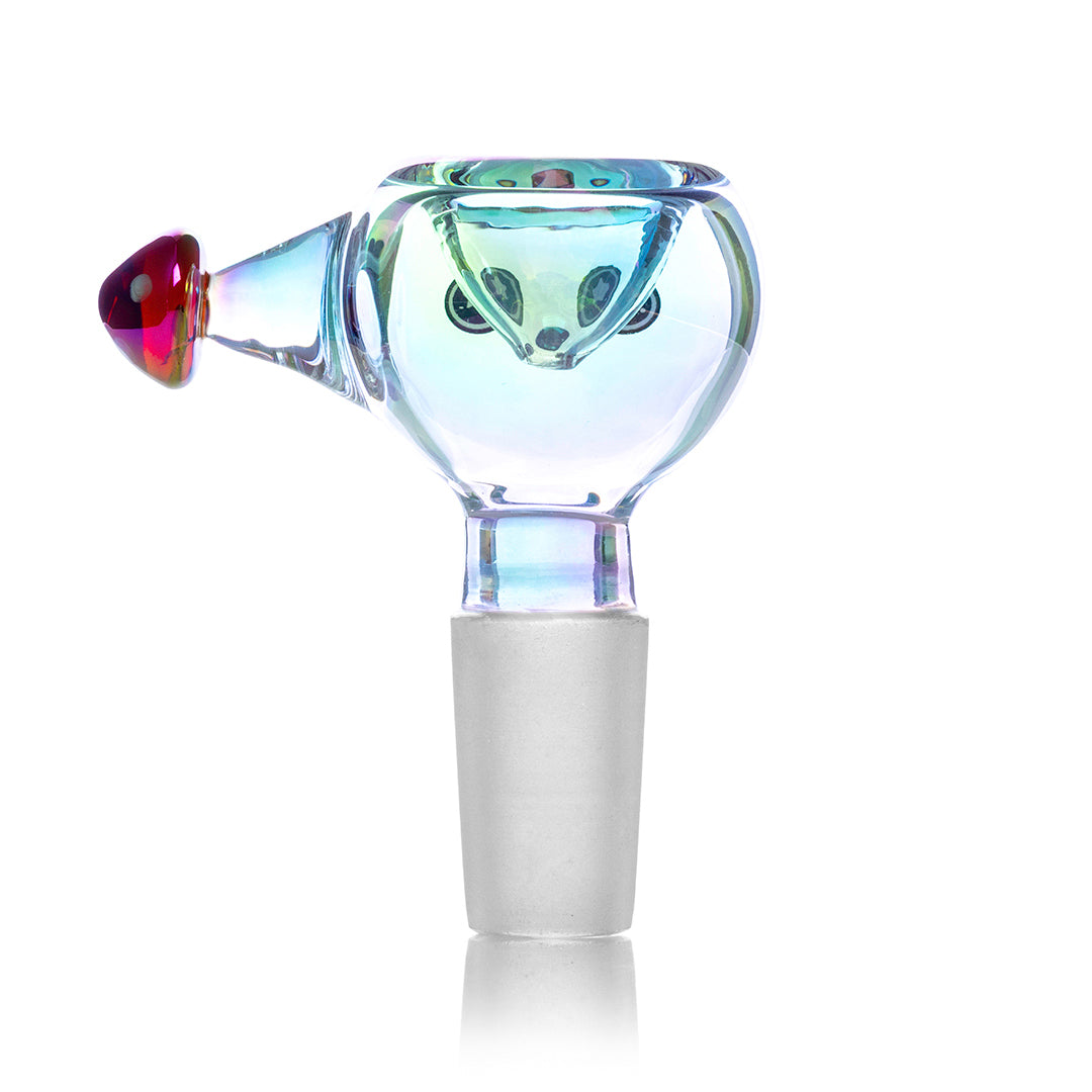 Hemper Trippy Shroom Bong Bowl - 14mm Male 🍄