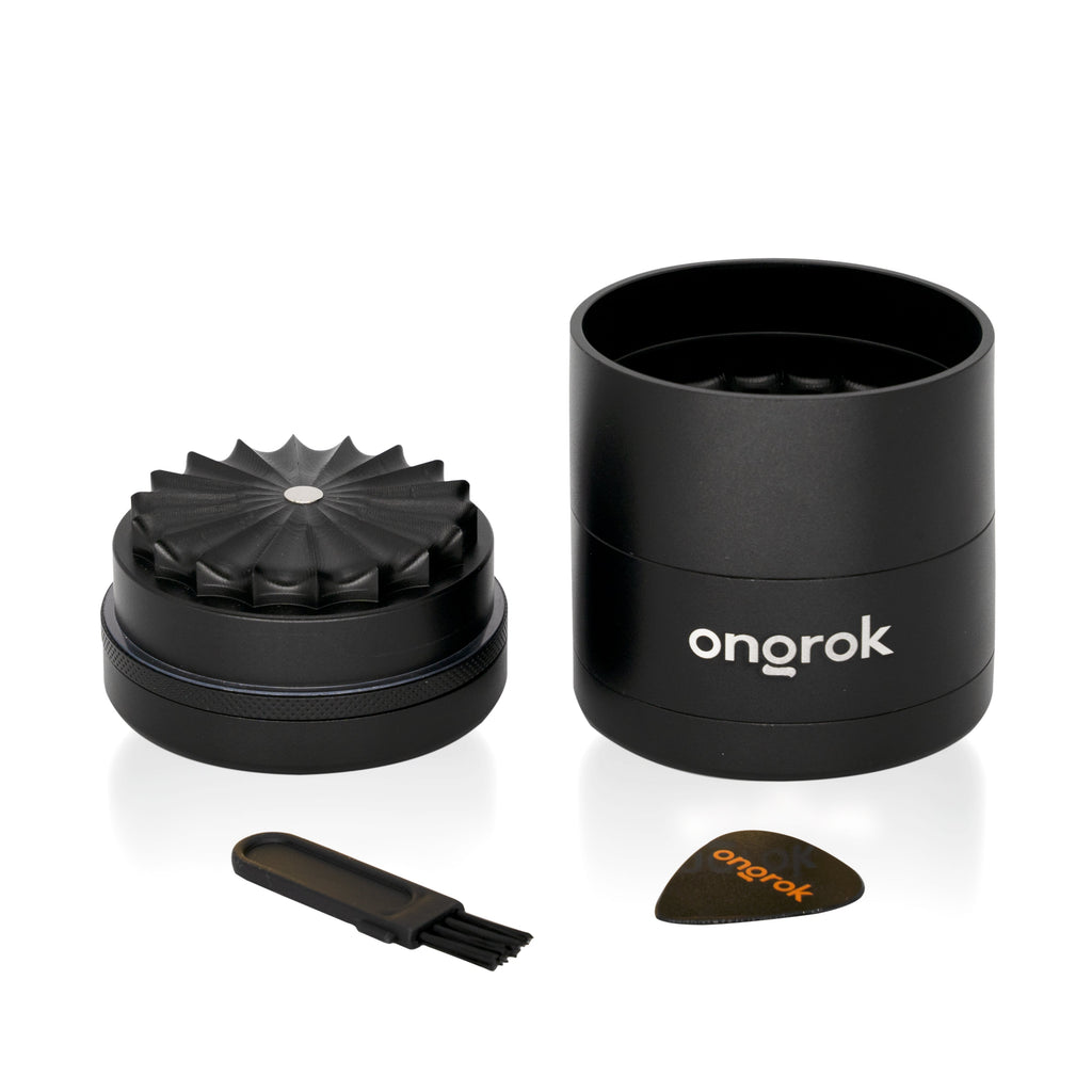 Ongrok 5-Piece Flower Petal Toothless Grinder