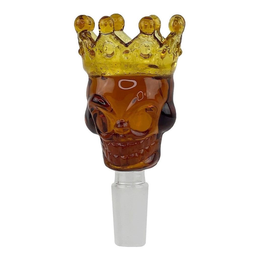 CaliConnected Skull King Bowl Piece - 14mm Male
