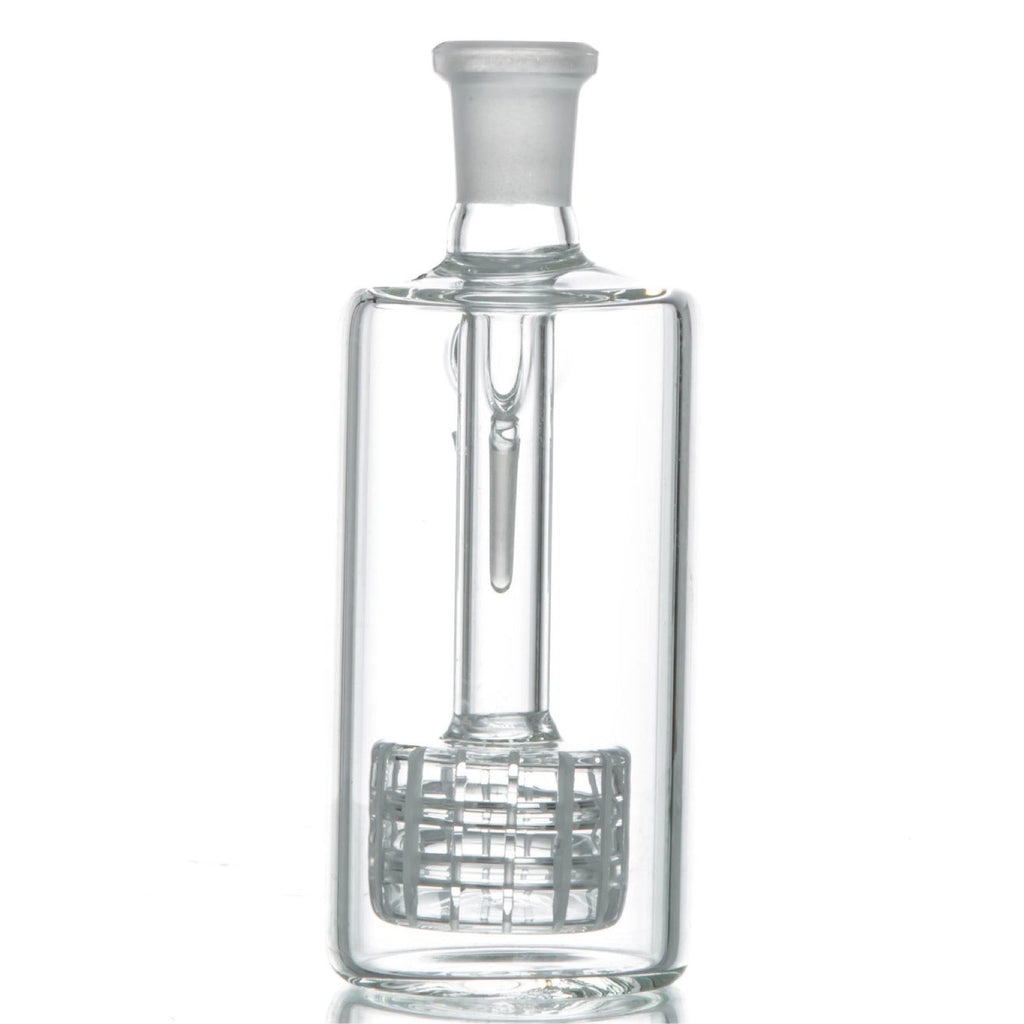 CaliConnected Clear Glass Matrix Perc Ashcatcher (Multi-Size/Angle)