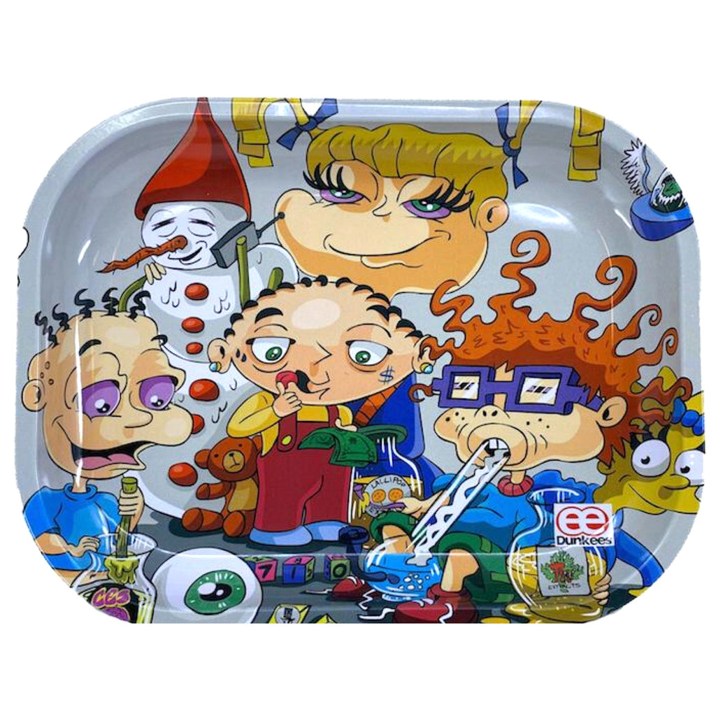 Dunkees Small Rolling Trays (5” x 7”) - Multiple Designs!