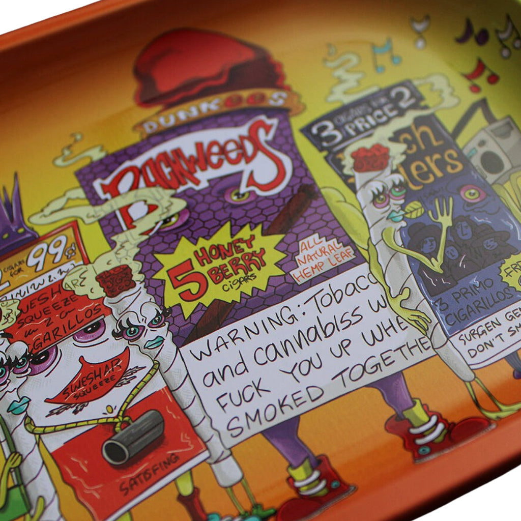 Dunkees Small Rolling Trays (5” x 7”) - Multiple Designs!