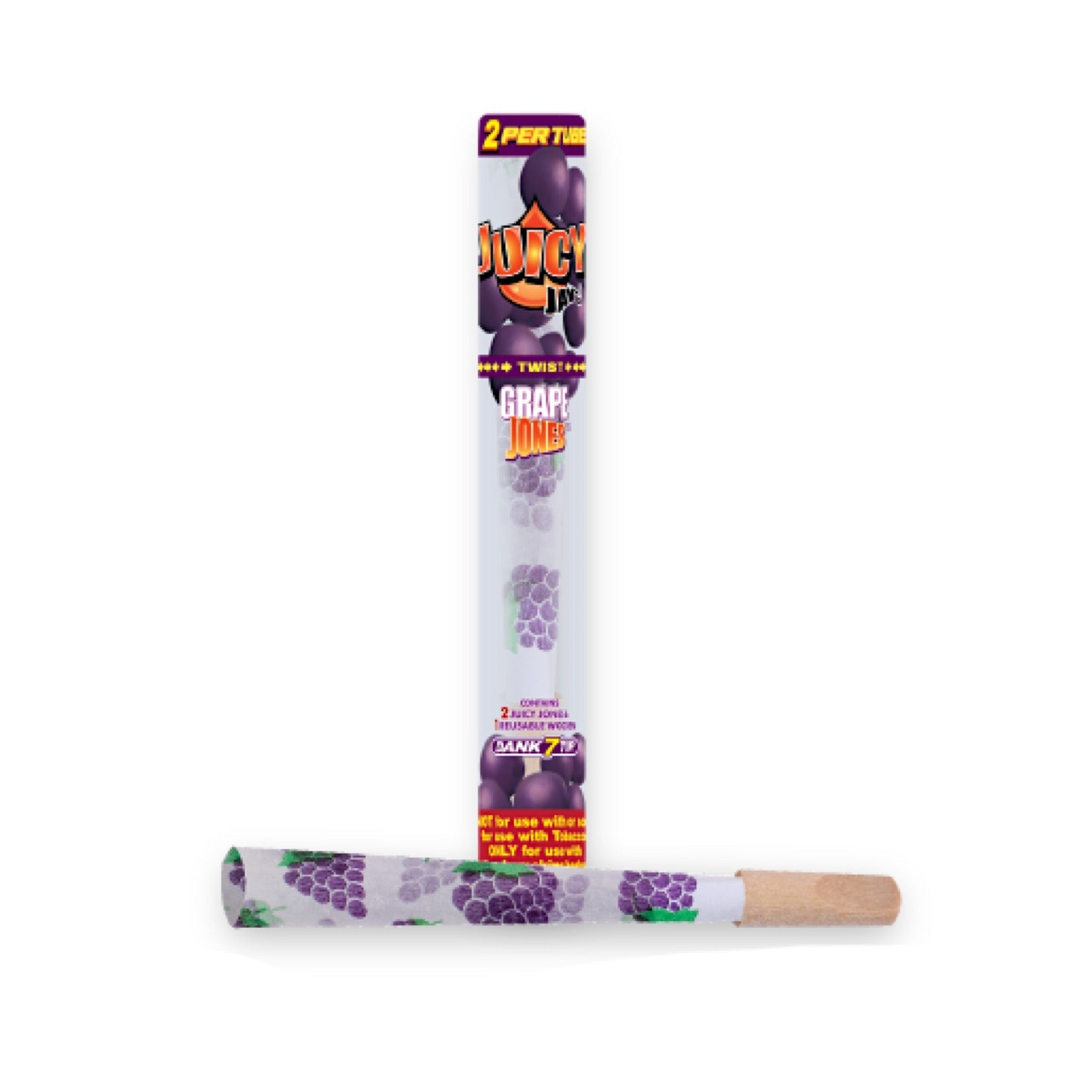 Juicy Jay’s Jones: Pre-Rolled Cones w. Dank 7 Wooden Tips (Full Box)