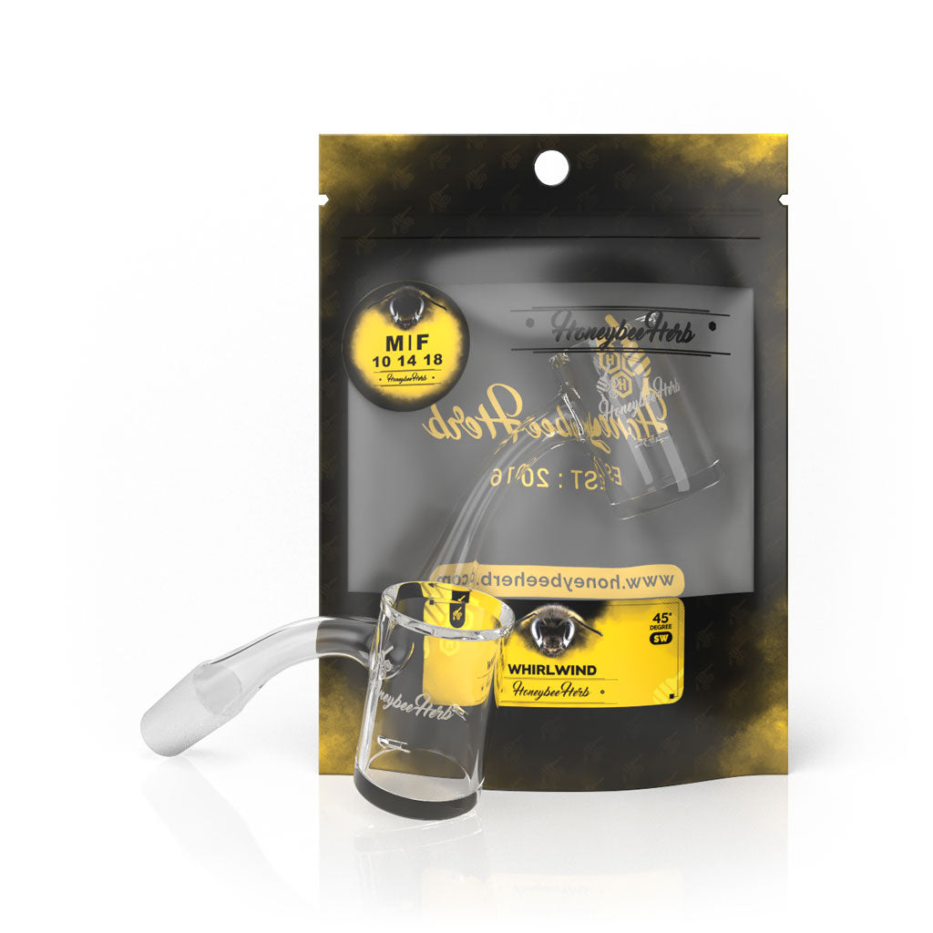 Black Line Whirlwind Quartz Banger - All Joint Options