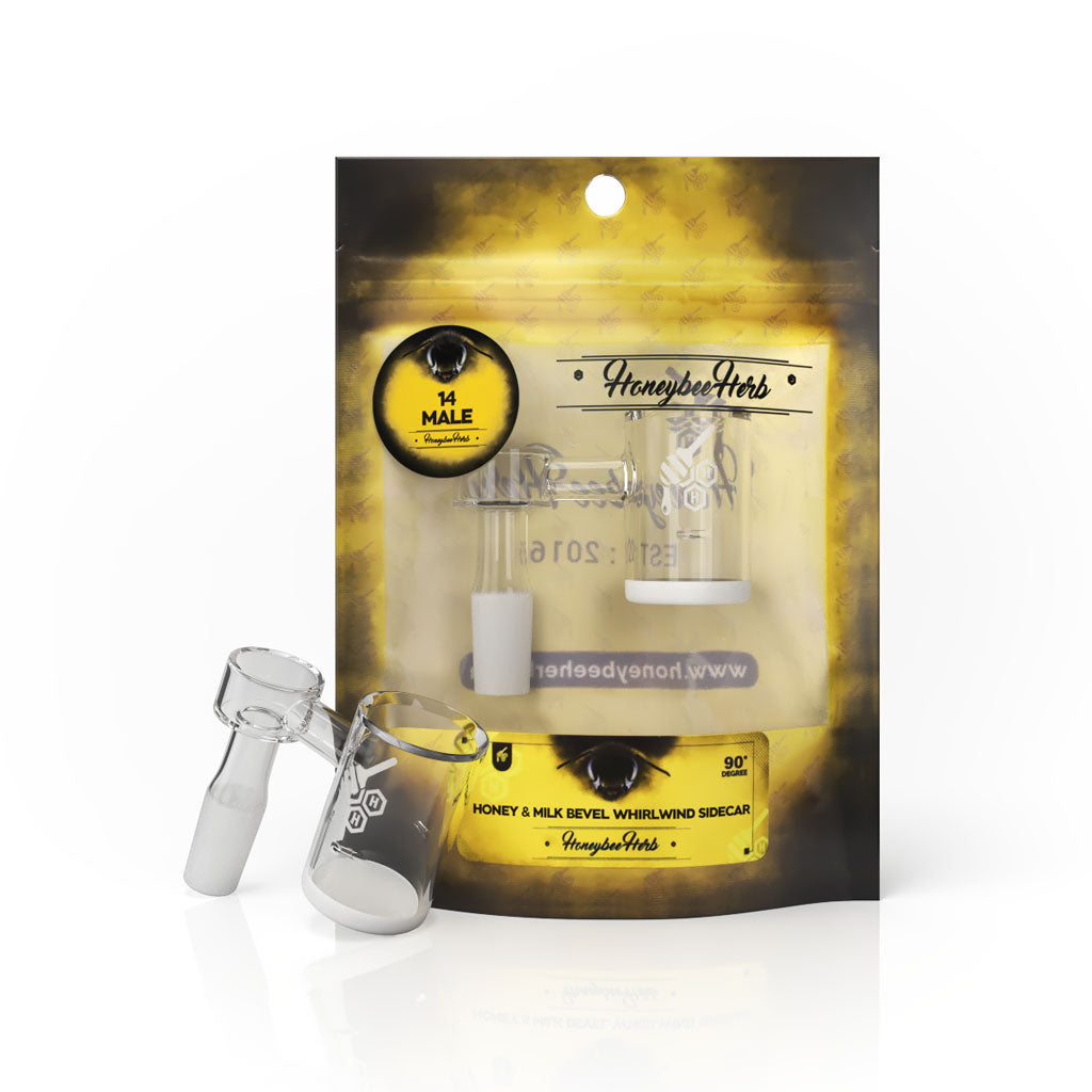 Honeybee Herb YL Quartz Bangers (14/18mm, 90° Angle)