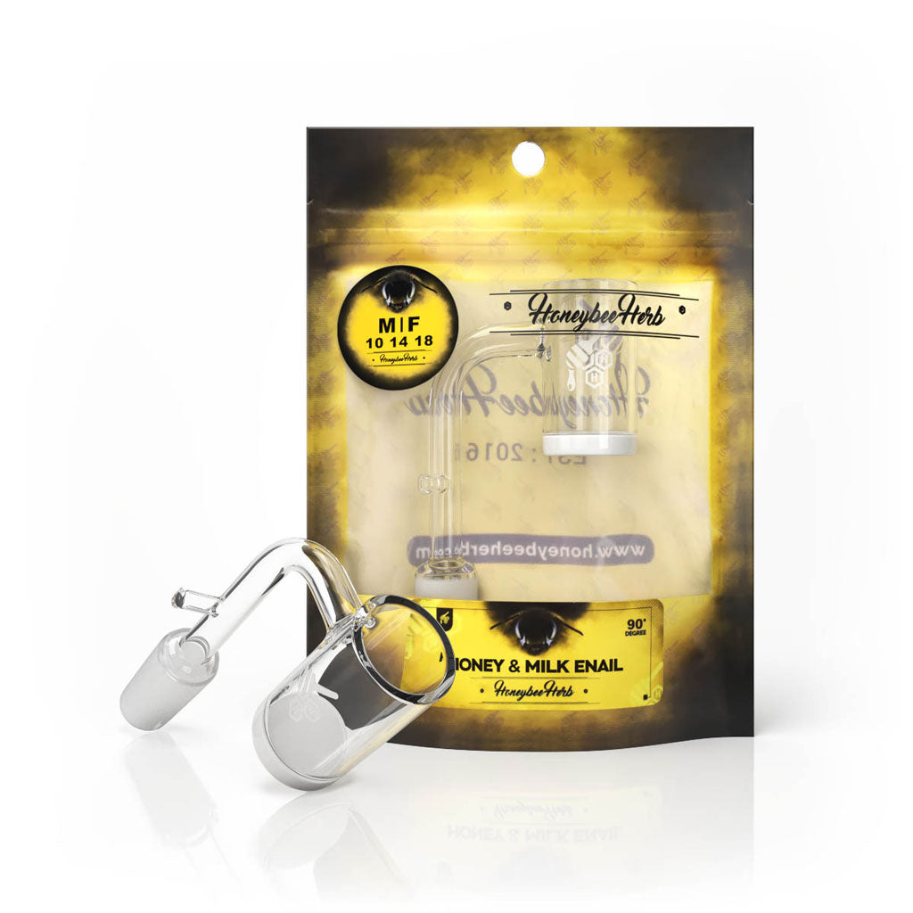 Honeybee Herb YL Quartz Bangers (14/18mm, 90° Angle)