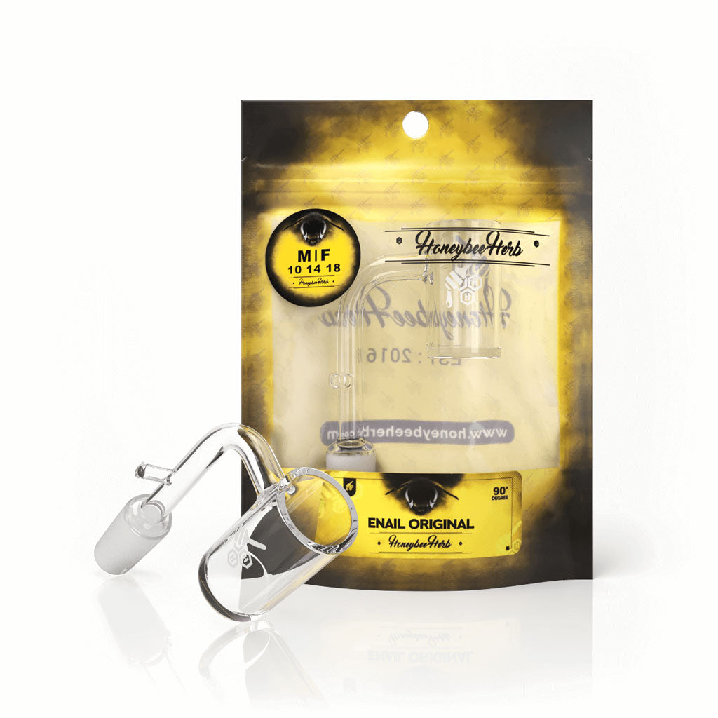 Honeybee Herb YL Quartz Bangers (14/18mm, 90° Angle)