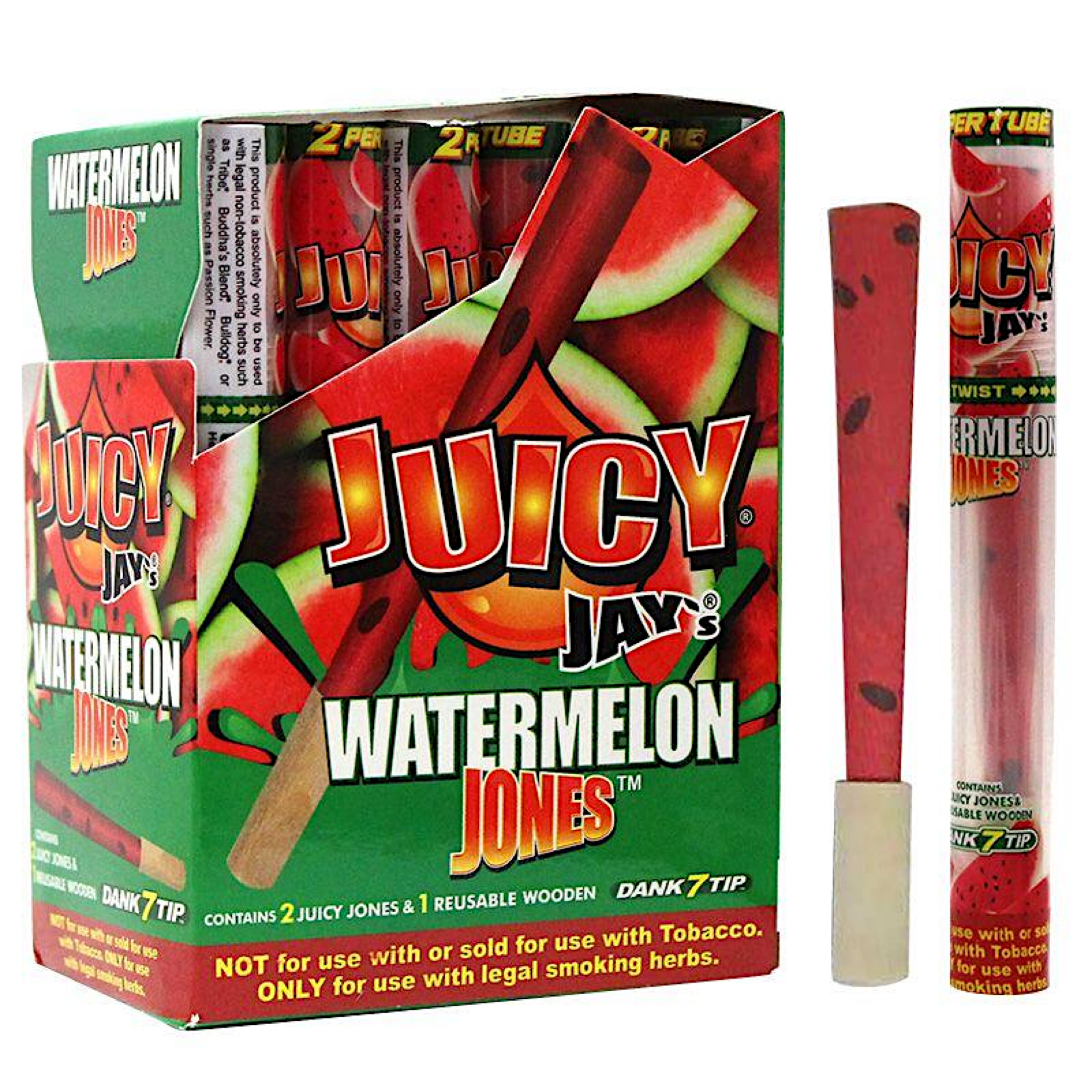 Juicy Jay’s Jones: Pre-Rolled Cones w. Dank 7 Wooden Tips (Full Box)