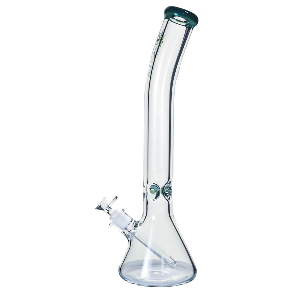 Kind Glass 9mm Thick Bent Neck Beaker Bong - Multiple Sizes
