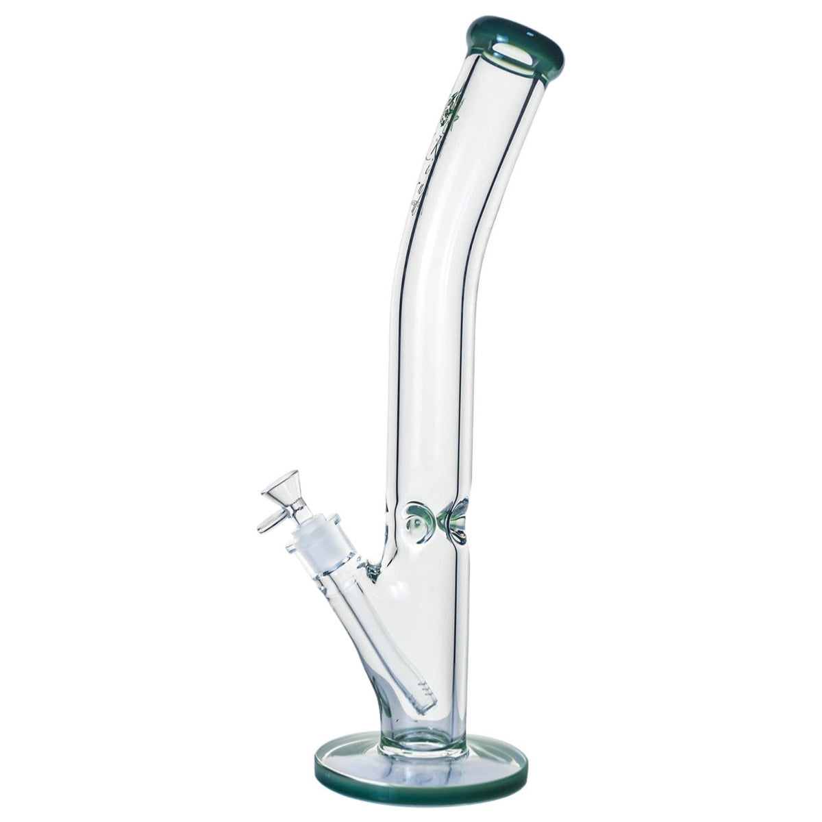 Kind Glass 9mm Thick Bent Neck Bong - Multiple Sizes