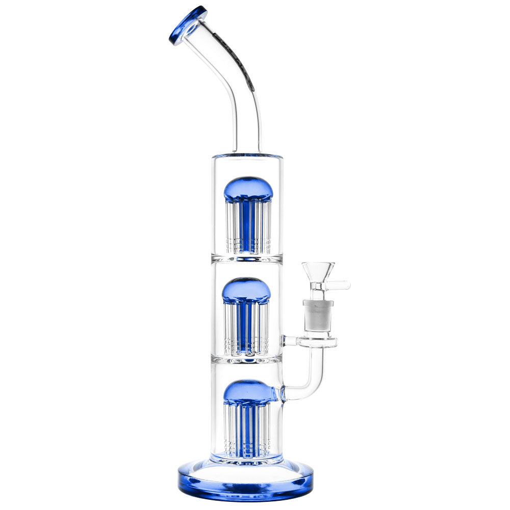 Pulsar 14” Triple Jellyfish Perc Bong