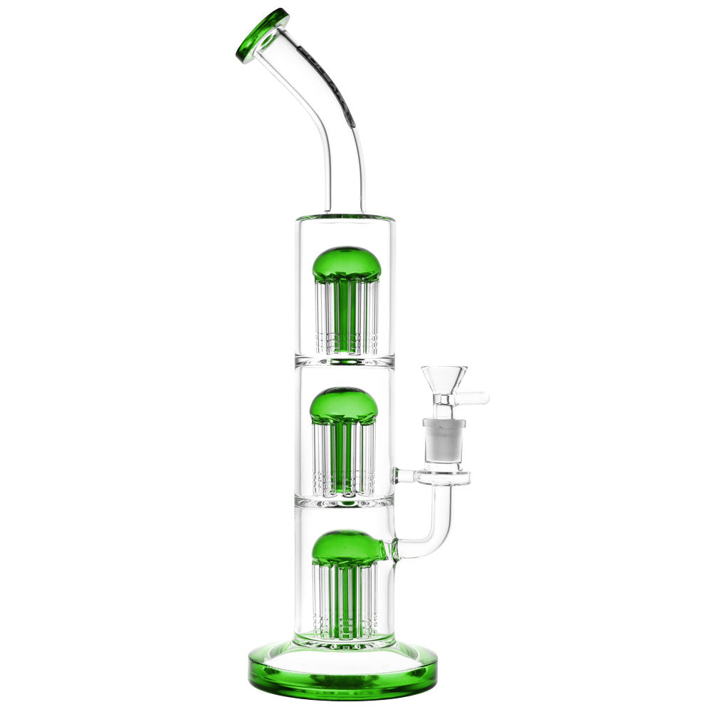 Pulsar 14” Triple Jellyfish Perc Bong