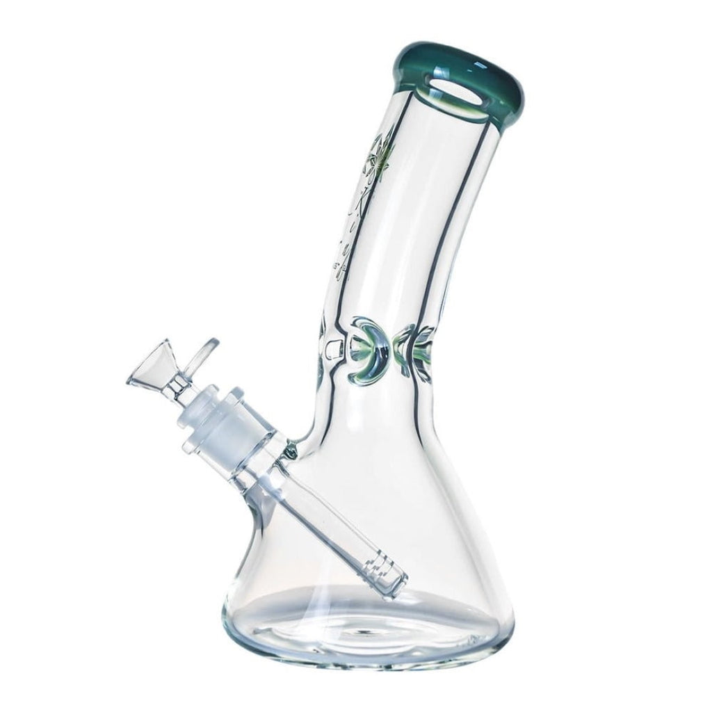 Kind Glass 9mm Thick Bent Neck Beaker Bong - Multiple Sizes