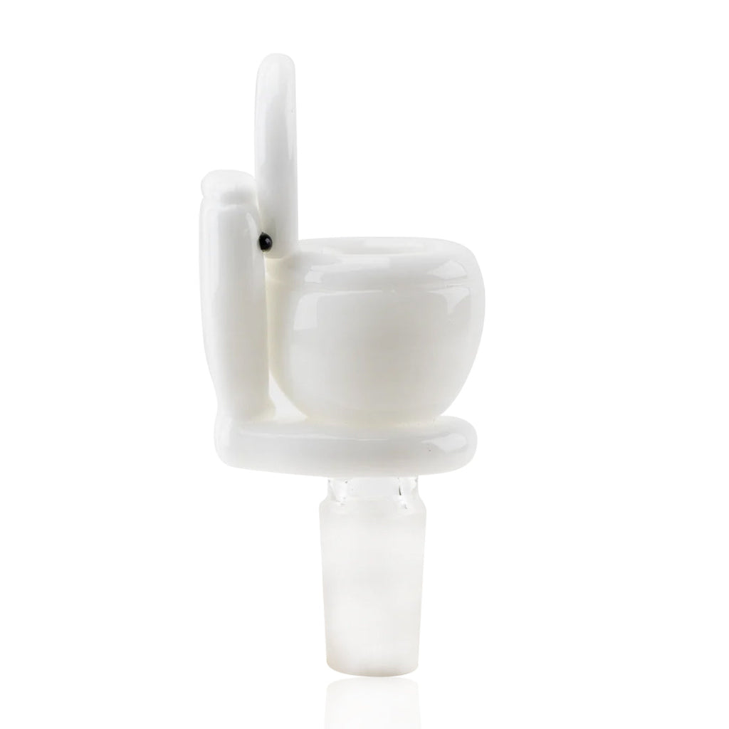 Empire Glassworks Toilet Bowl Piece 🚽 (14mm)