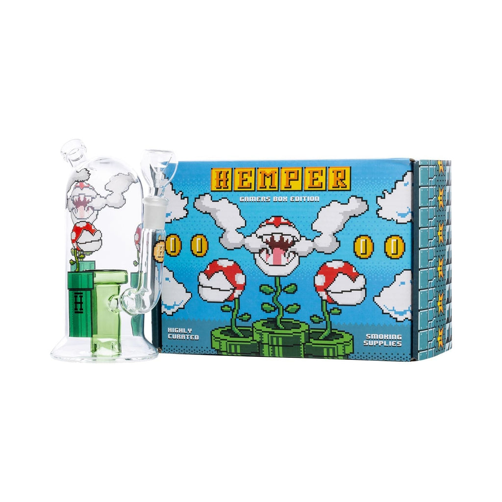 Hemper 7” Gaming Flower Mini Bong 🎮